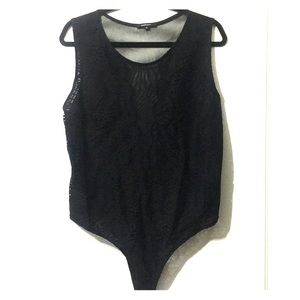 Black Lace Bodysuit